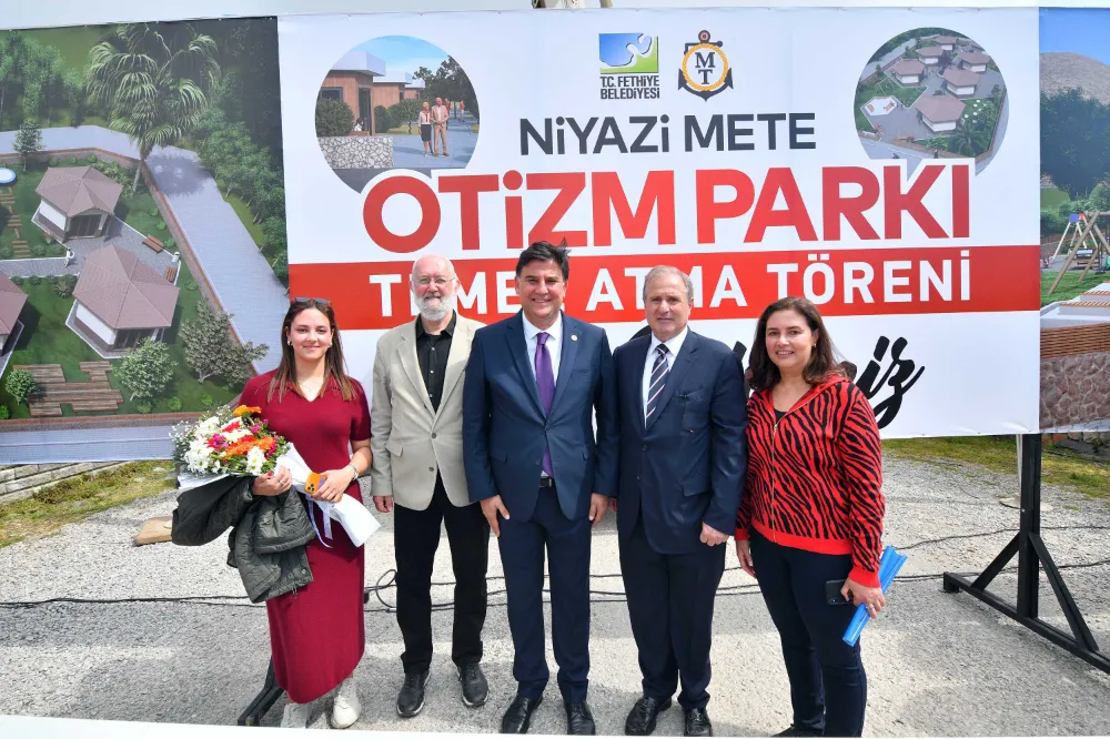 MUĞLA’NIN İLK OTİZM PARKI’NIN TEMELİ ATILDI 