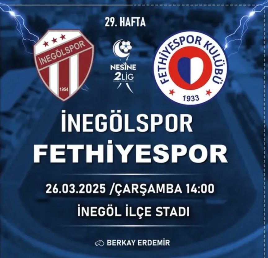 Fethiyespor, İnegöl Deplasmanına Hazırlanıyor